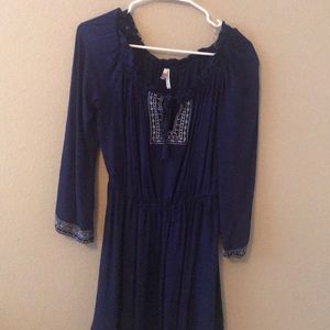 Navy India dress
